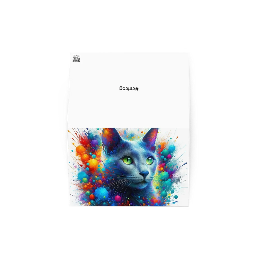 Greeting Card: Russian Blue product image (1)