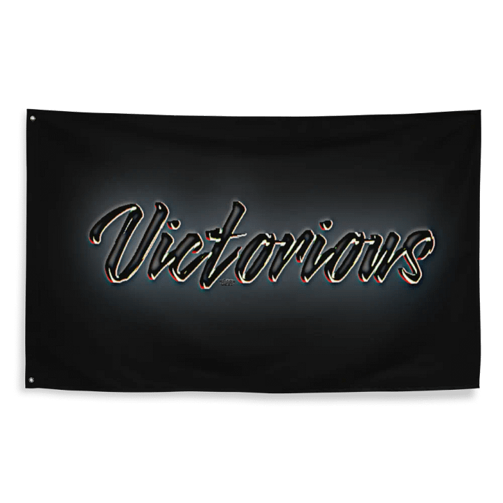 Victorious - Black - Flag product image (2)