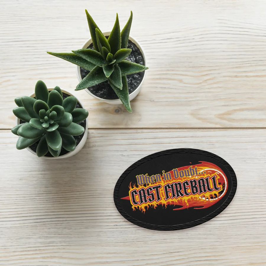 When in Doubt Cast Fireball Patch product image (3)