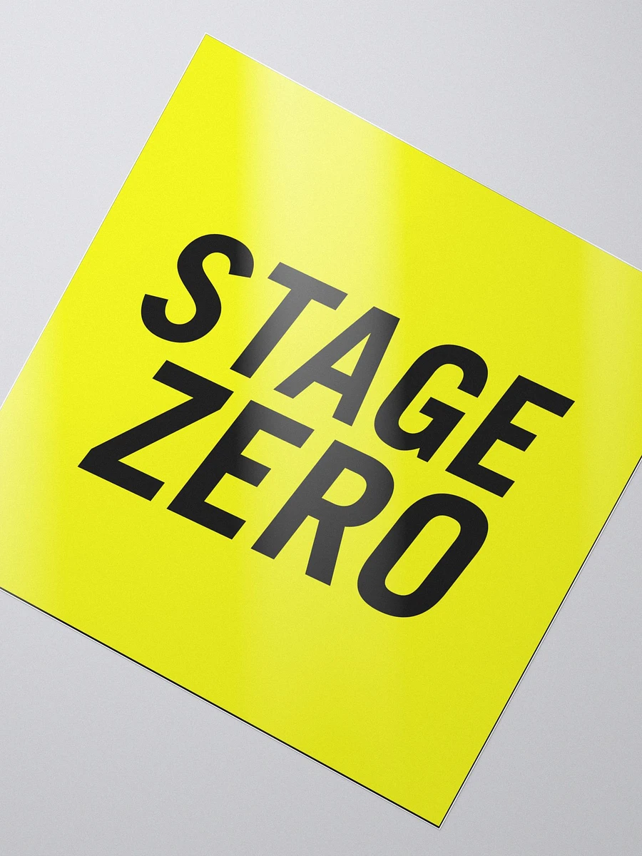 Stage Zero Sticker product image (2)