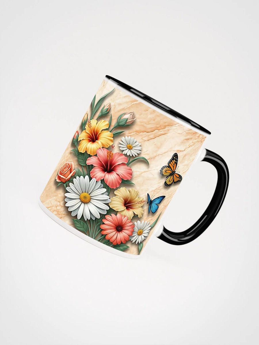 Fluttering Blooms Ceramic Mug product image (4)
