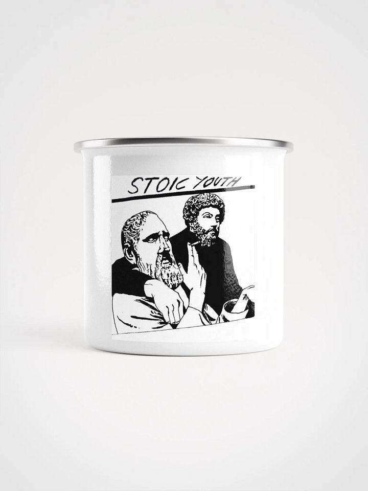 Stoic Youth Enamel Mug product image (1)