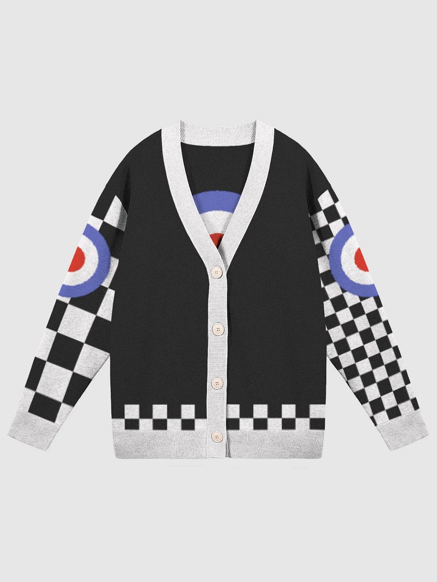 ®ocksteady 2 Tone Ska Dot Racer Cardigan product image (1)