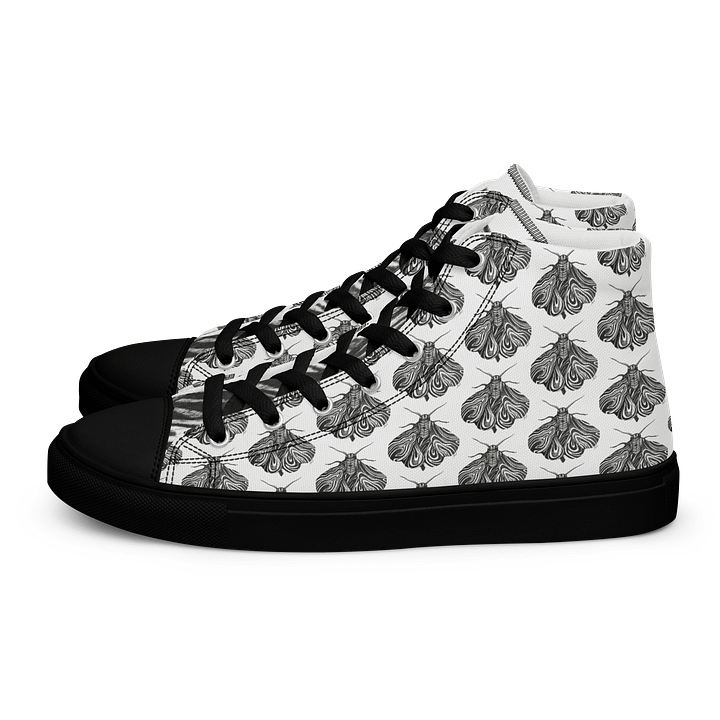 Moth - Men's High Top Canvas Shoes product image (1)