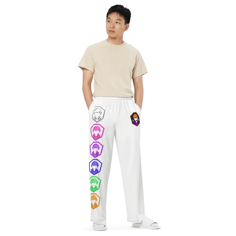 sub Icons Unisex Wide-Leg Pants (plain back) product image (3)