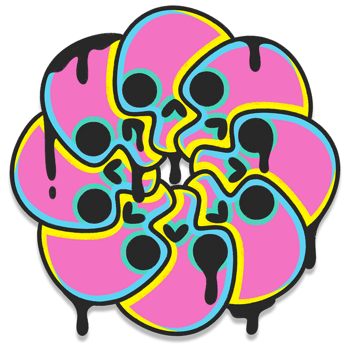 Donut Sticker product image (1)