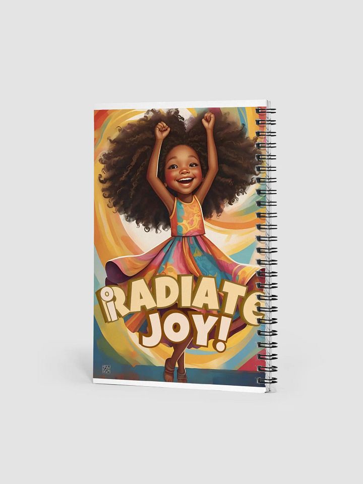 Radiate Joy, Shine Boldly Spiral Notebook product image (2)