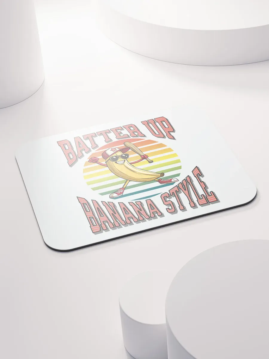Batter Up Banana Style Baseball Bonanza Mouse Pad product image (4)