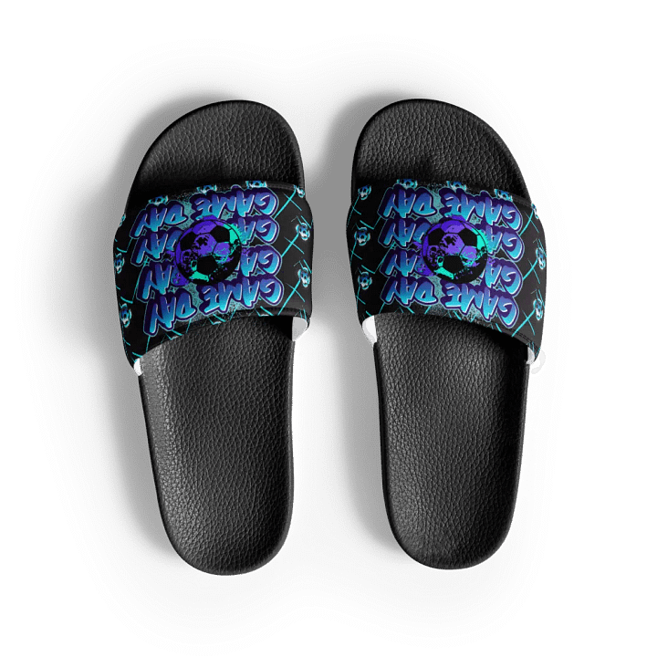 Game Day Soccer European Football Slip On Slides product image (2)