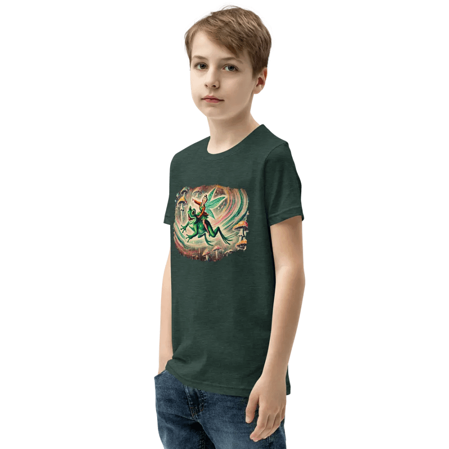 Enchanted Frog and Fairy Kids T-Shirt product image (33)