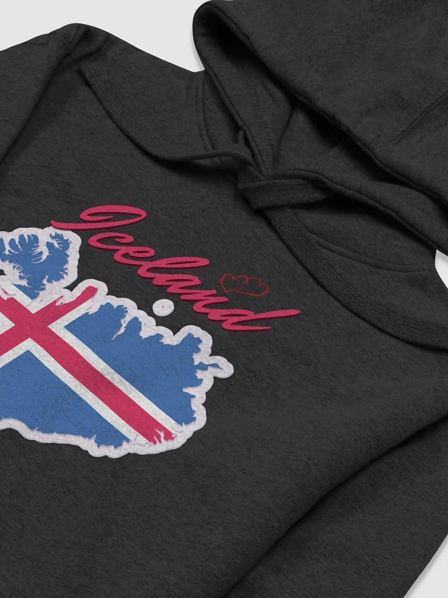 Iceland Flag Map Unisex Premium Hoodie product image (18)