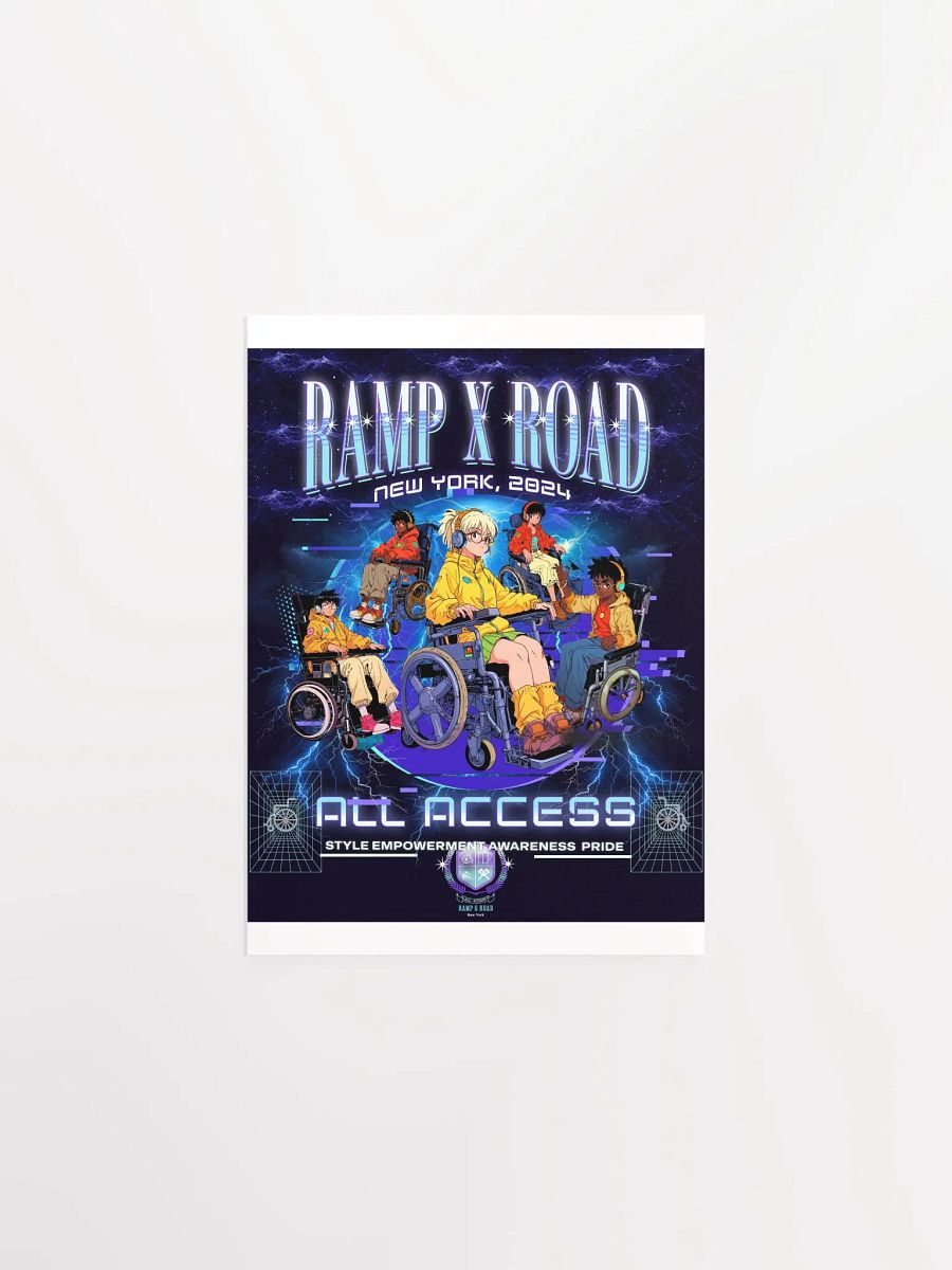 RXR Graphic Vibrant Matte Poster Print product image (1)
