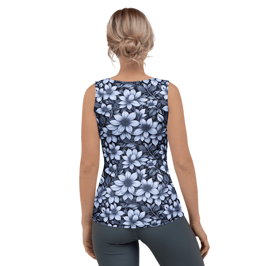 Indigo Flowers Tank Top product image (2)