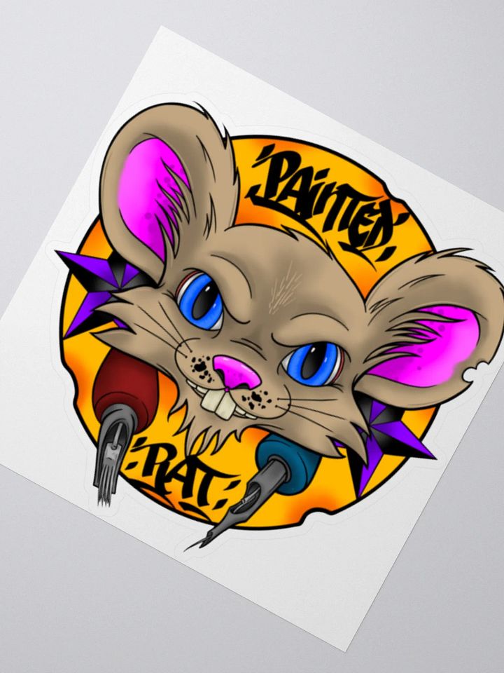Painted Rat Ta2 Sticker product image (2)