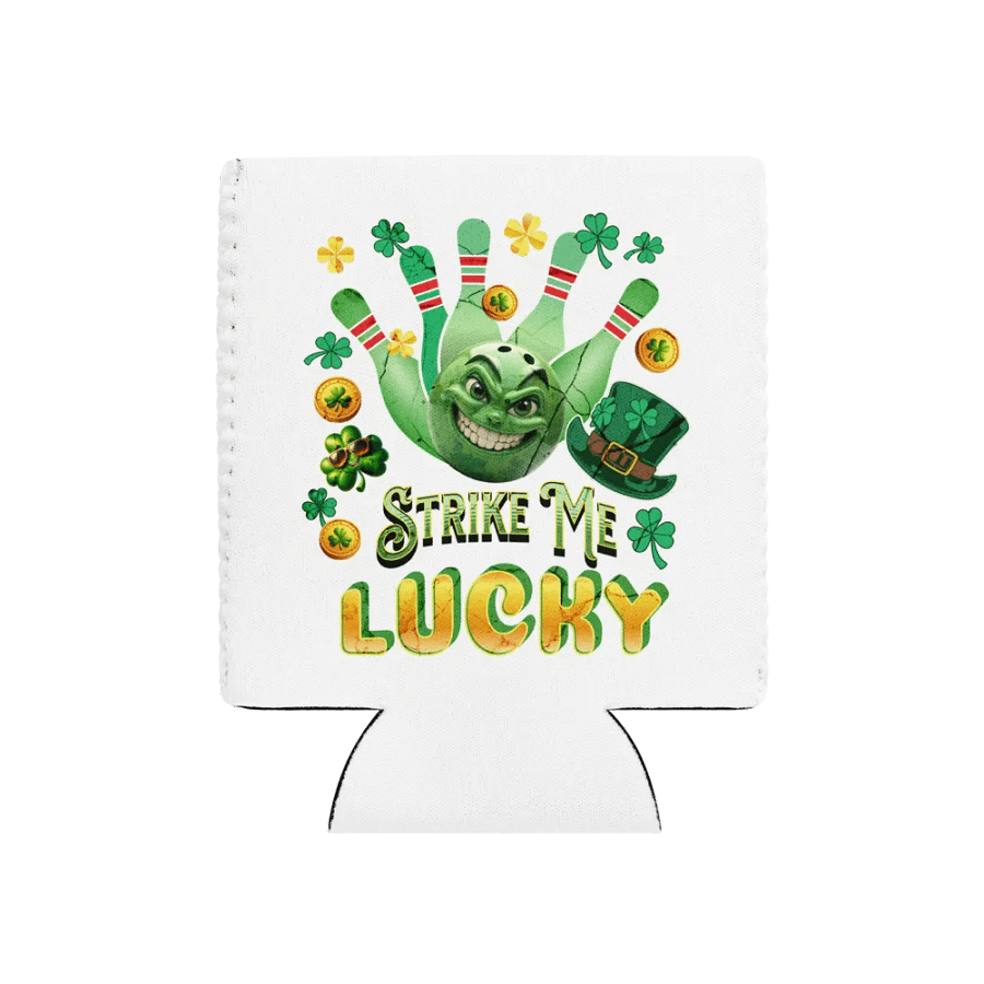 Strike Me Lucky Bowling Can Cooler product image (1)