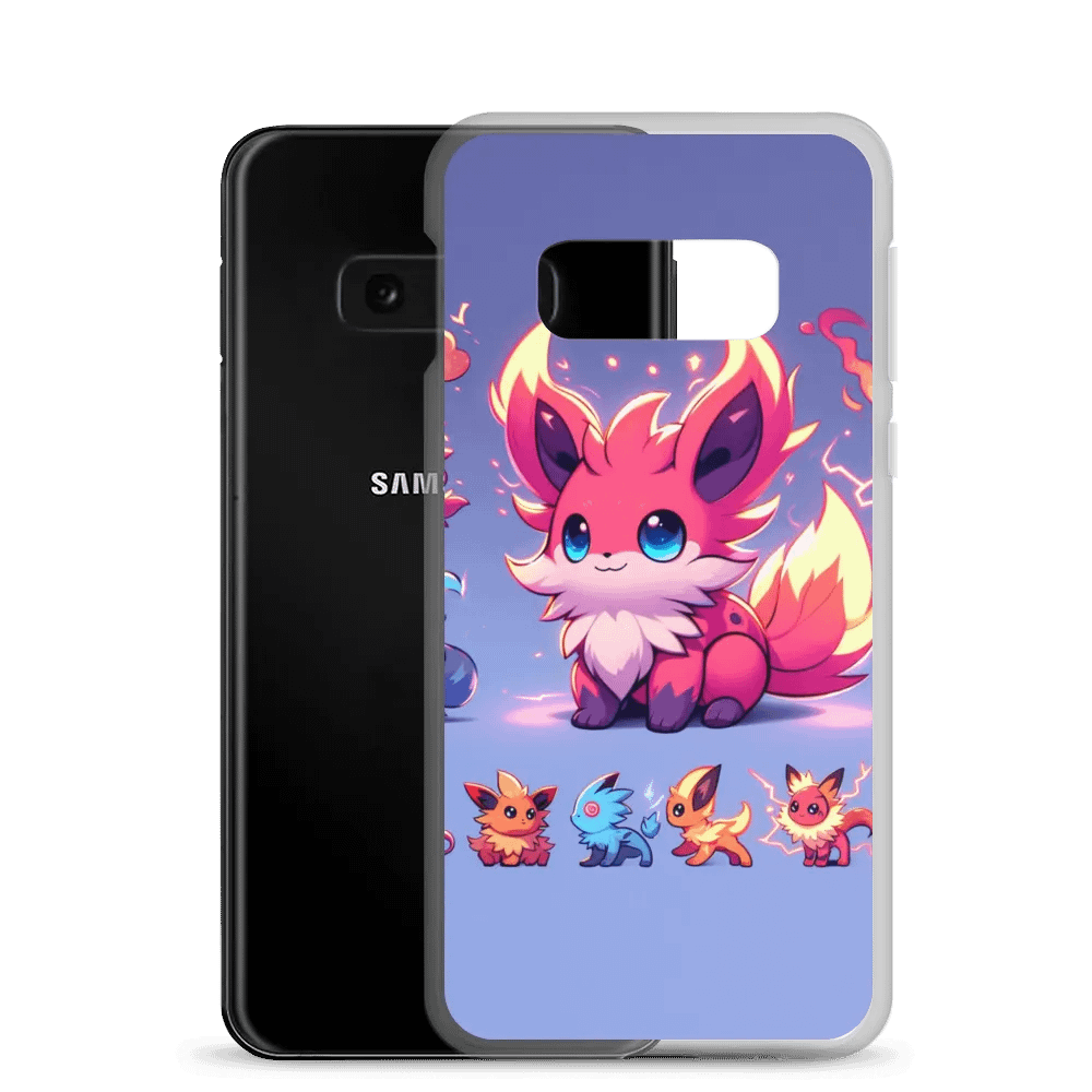 Flame Foxes Clear Samsung® Clear Case product image (21)