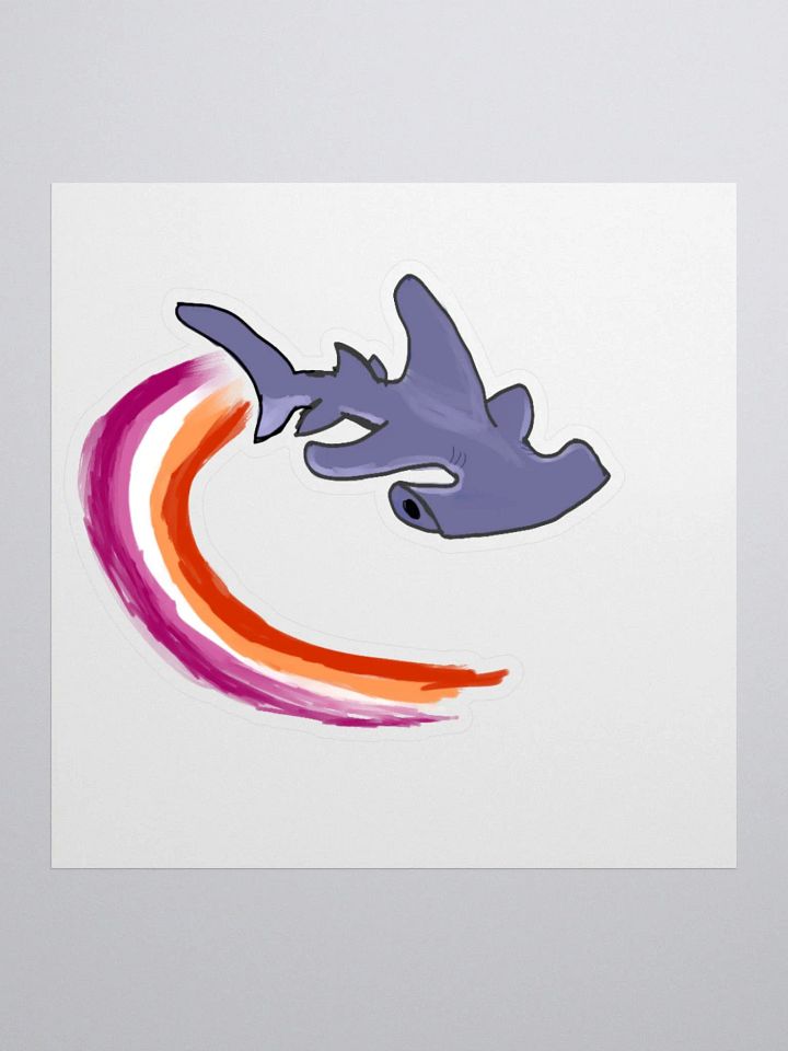 Lesbian Pride Hammerhead product image (1)