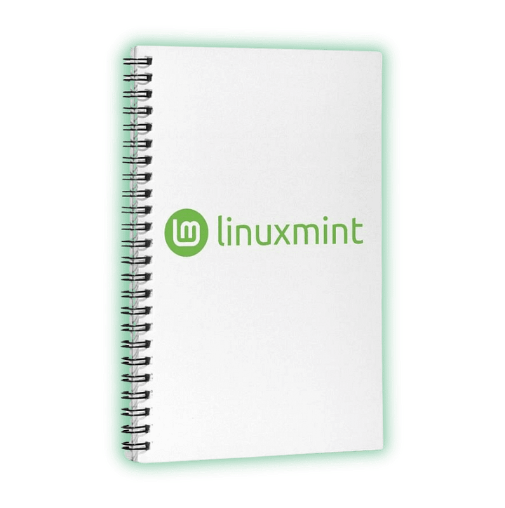 Linux Mint Spiral Notebook product image (1)