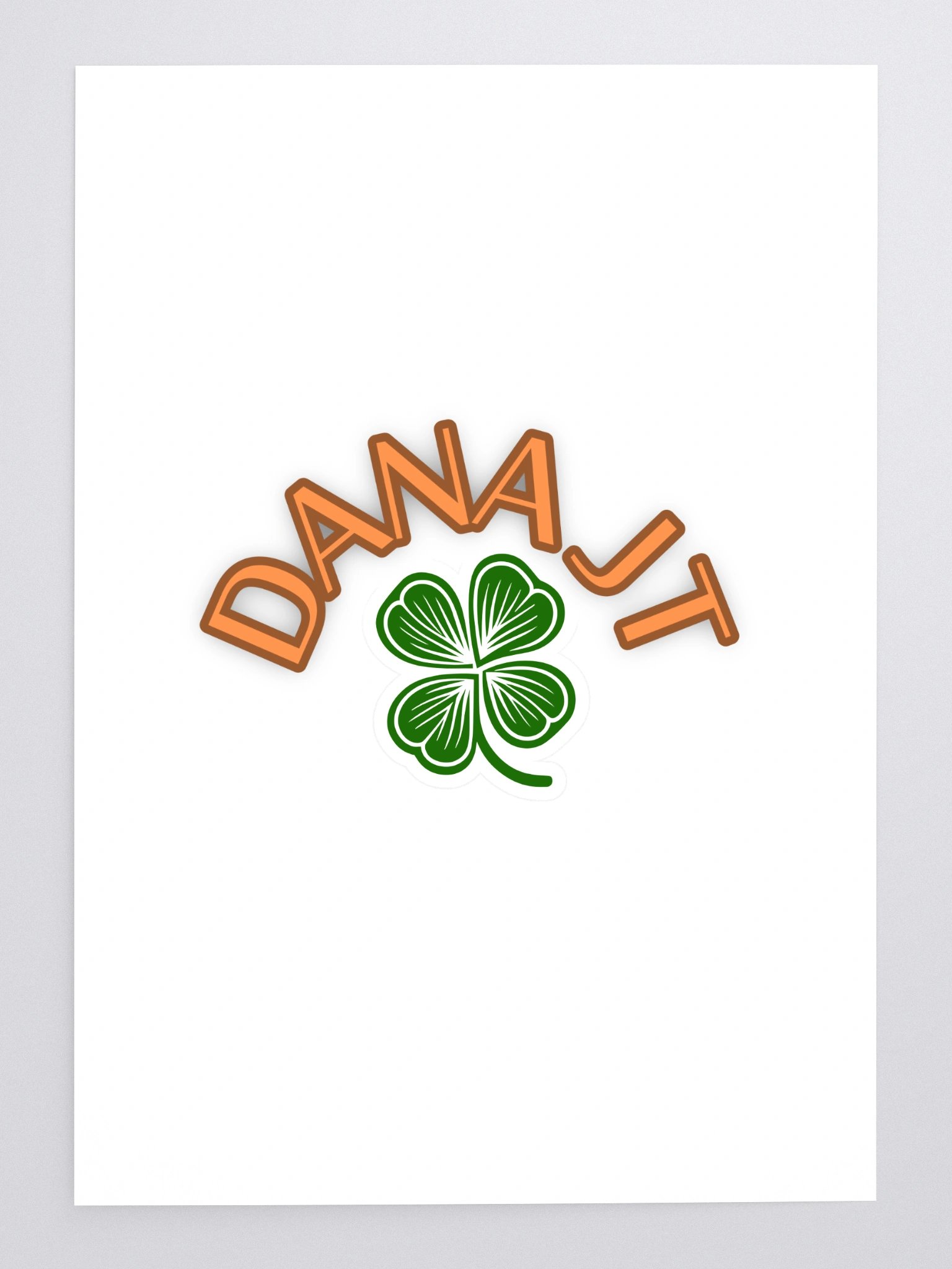 DANA JT Lucky Charm Sticker Sheet product image (3)
