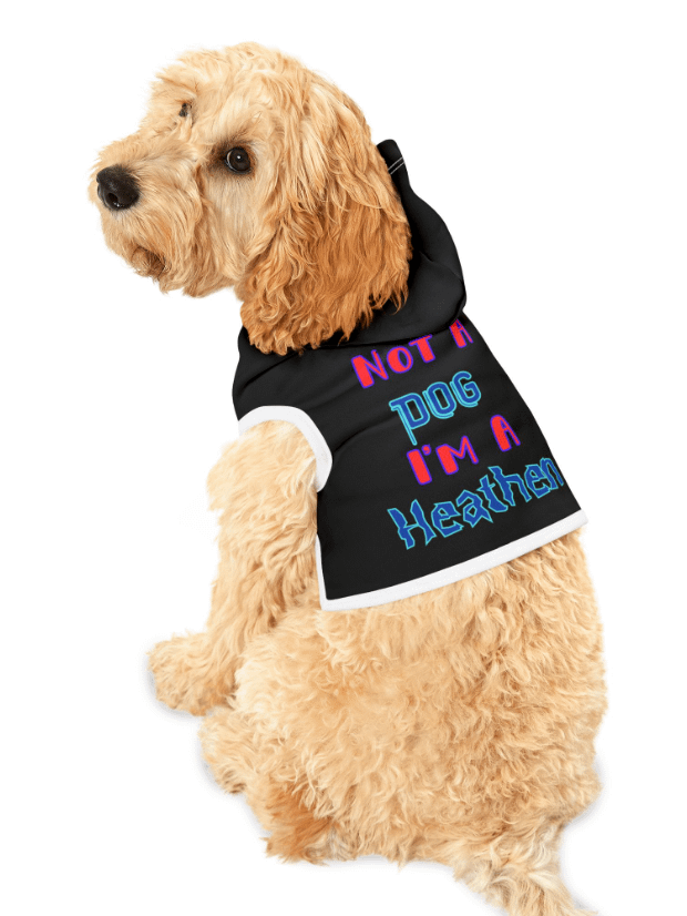 Pet Hoodie - Not a Dog, A Heathen product image (2)