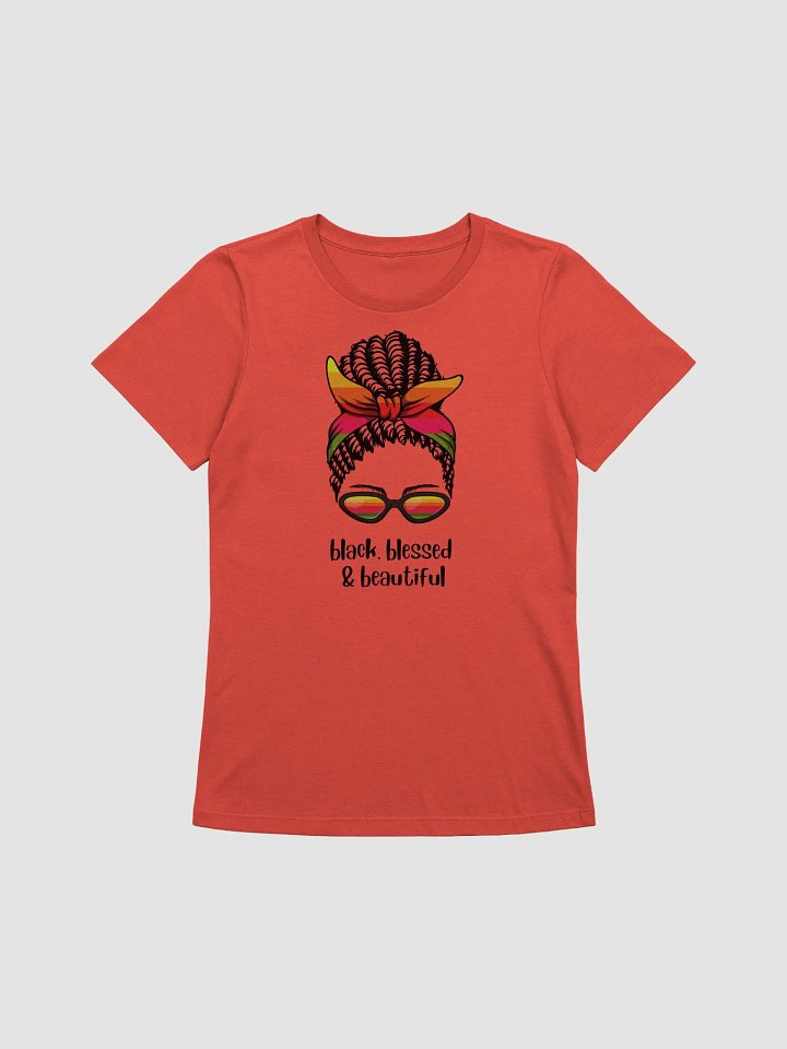 Black, Blessed, Beautiful Women's Tee product image (2)