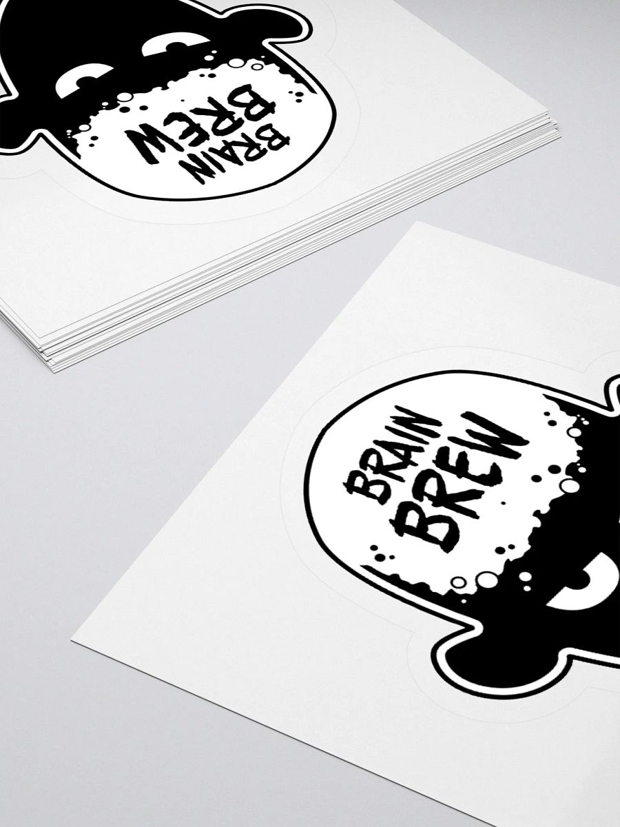 Brain Brew Student Coffee Lover Sticker product image (12)