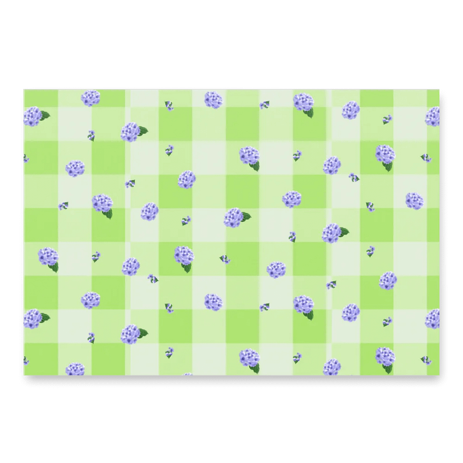 Bunnies and Hydrangeas Wrapping Paper Set product image (3)
