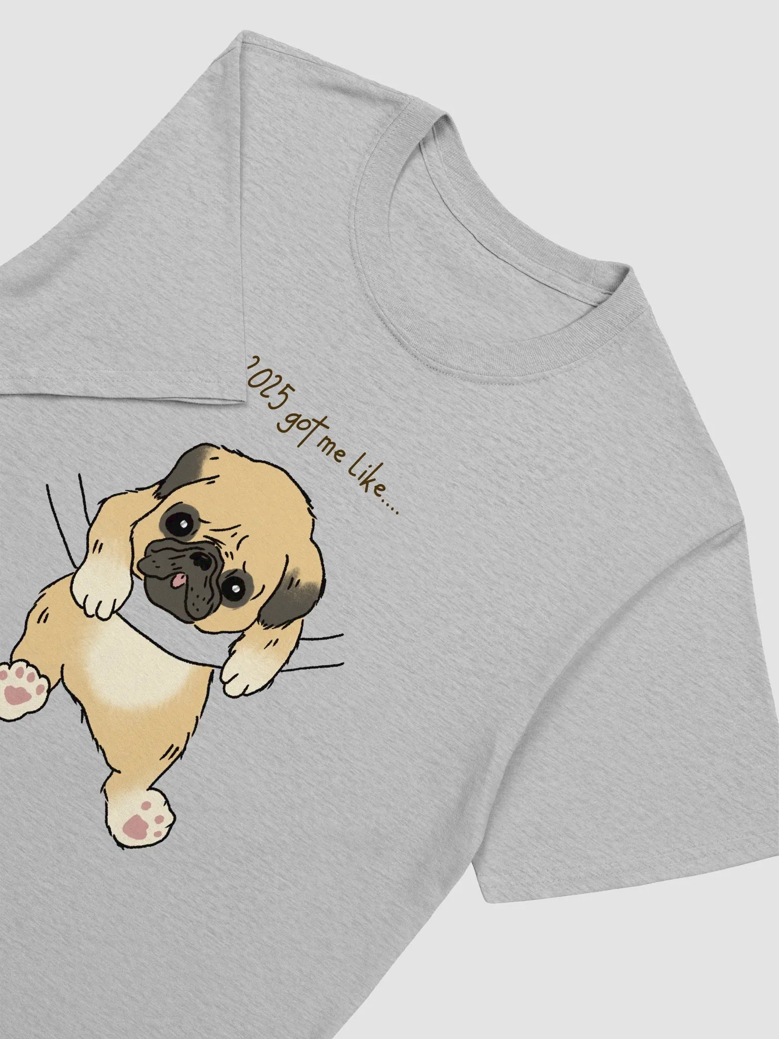 2025 Pug Vibes Unisex T-Shirt product image (7)