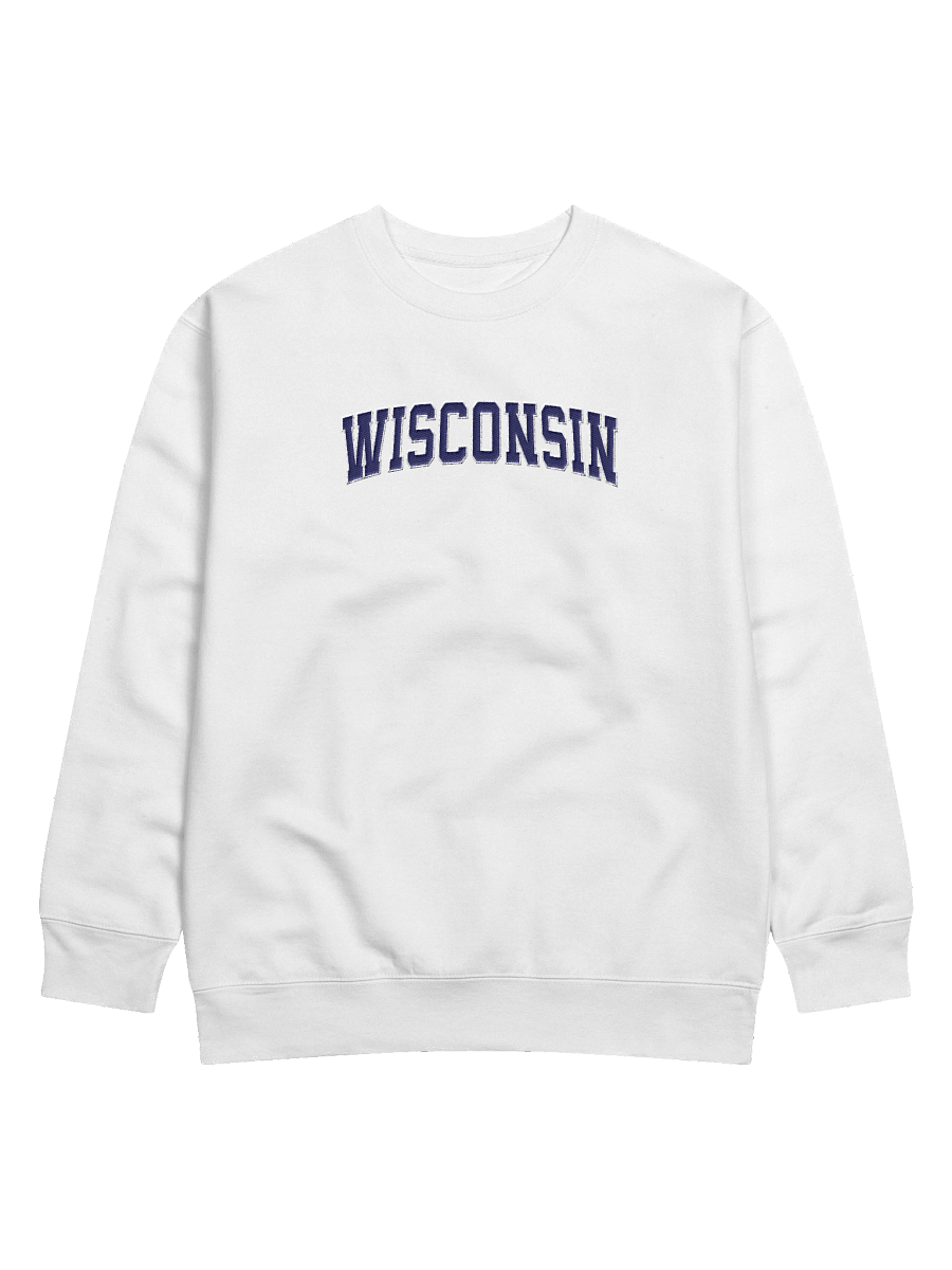Wisconsin Vintage Stylish Embroidery Premium Sweatshirt product image (6)