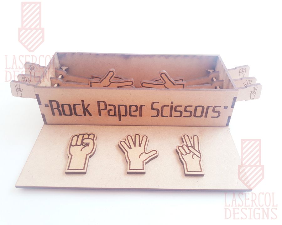 Rock Paper Scissors Game Box - Laser Cut Files product image (6)