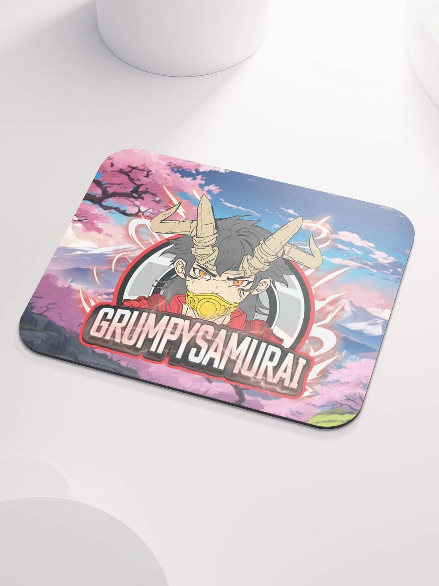 Grumpy Samurai Small Mouse Pad product image (3)