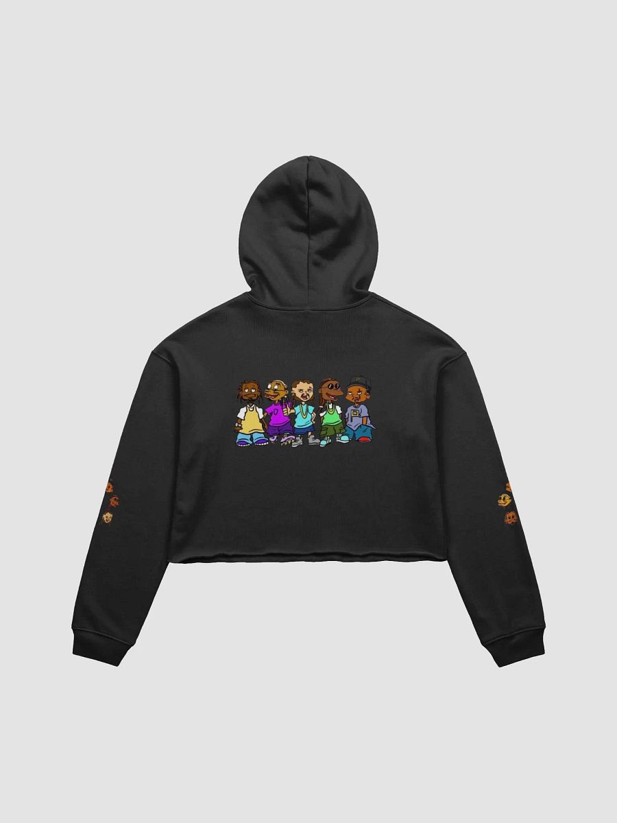 Bloodline Harmony Women's Crop Top Hoodie product image (12)