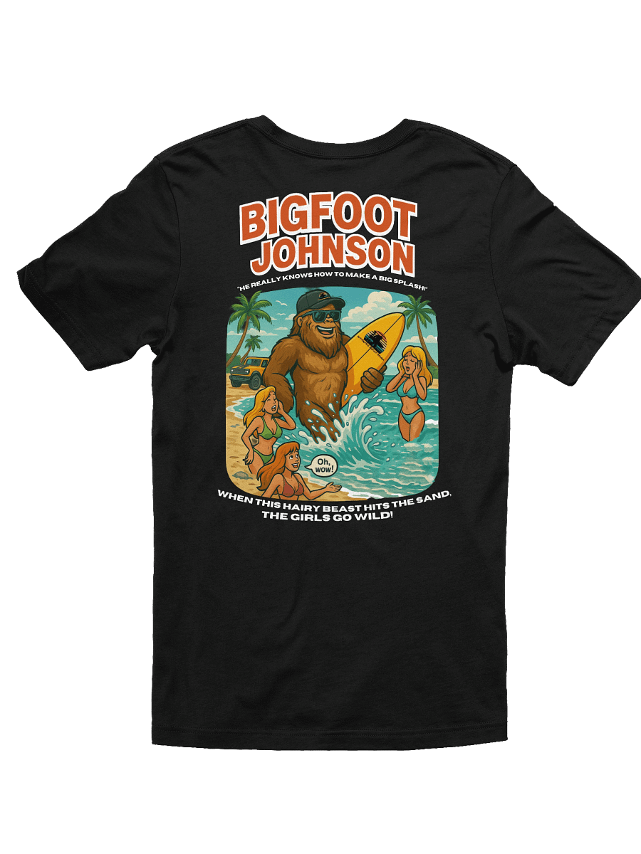 Bigfoot Johnson Big Splash Tee (Black) product image (2)