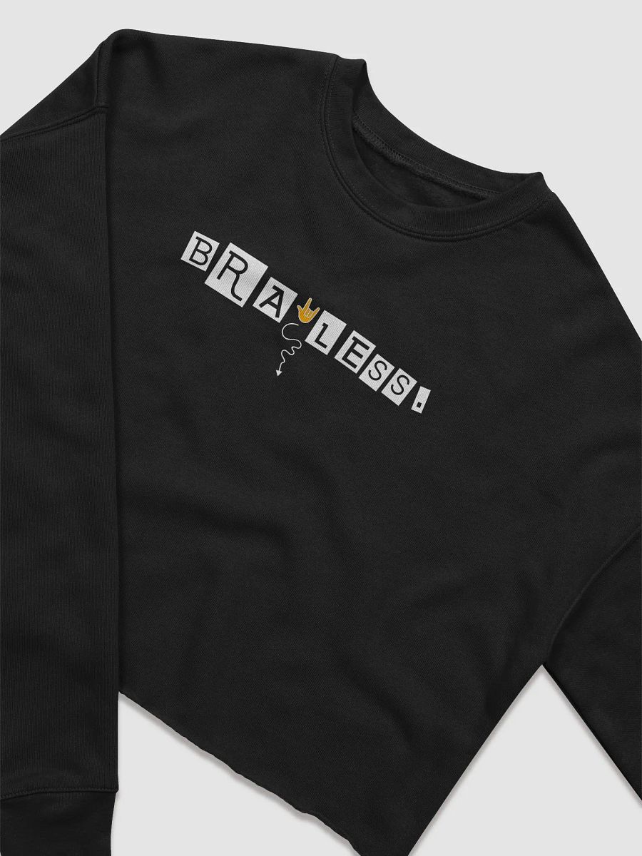 The Long-sleeved Braless. Crop Sweatshirt product image (2)
