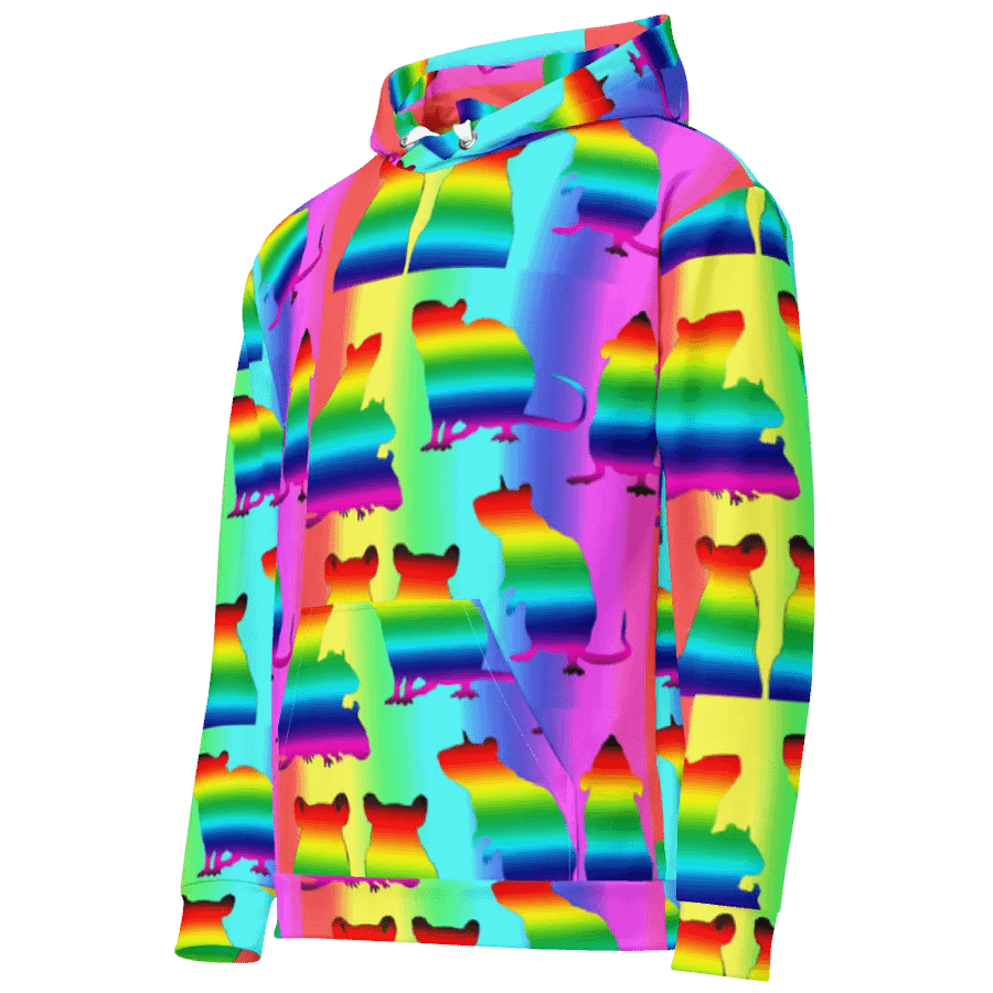 Rainbowed rats hoody product image (9)