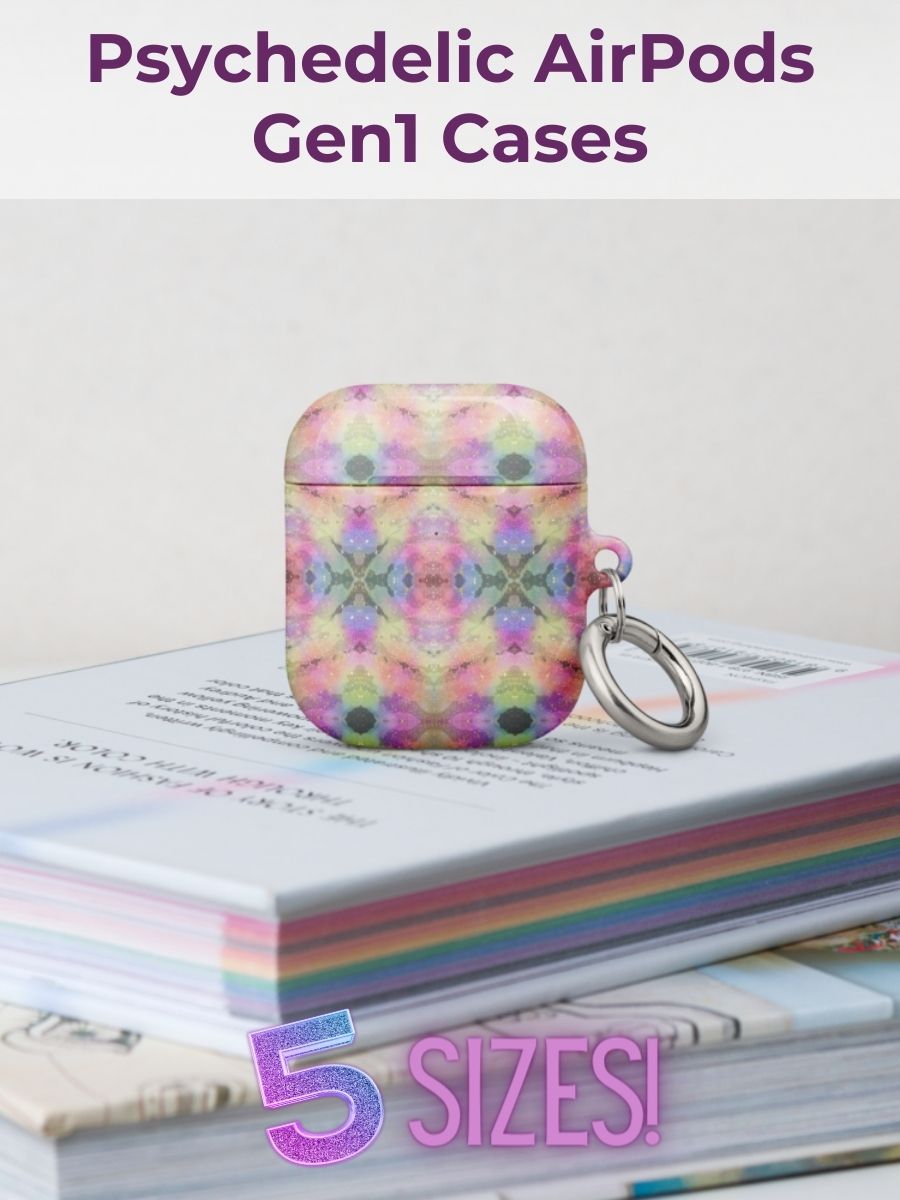 Psychedelic AirPods Cases product image (1)