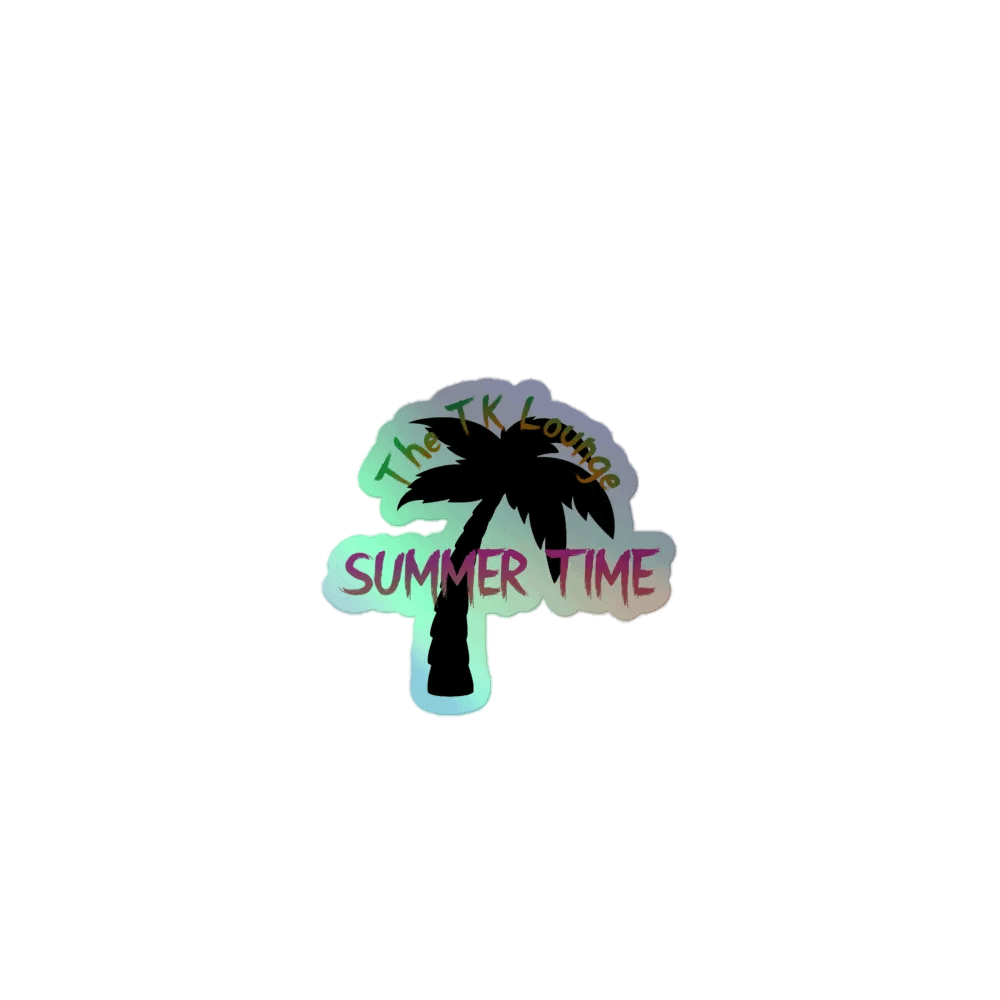 TKL Summer Time - Holographic Sticker product image (1)