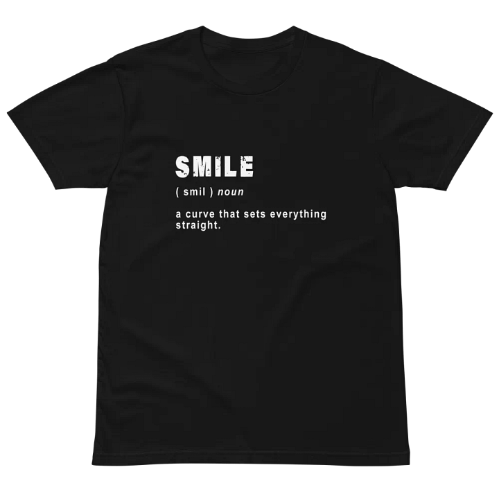 Smile Funny Definition Unisex Premium T-Shirt product image (2)