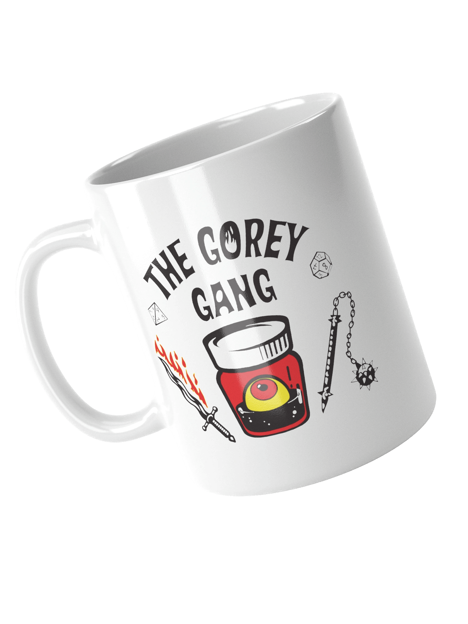 DnD Gang - White Glossy Mug product image (10)