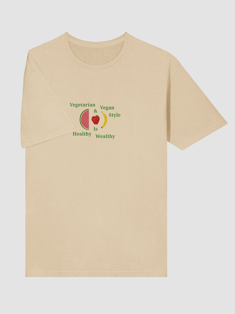 Healthy & Wealthy Vegan T-Shirt product image (5)