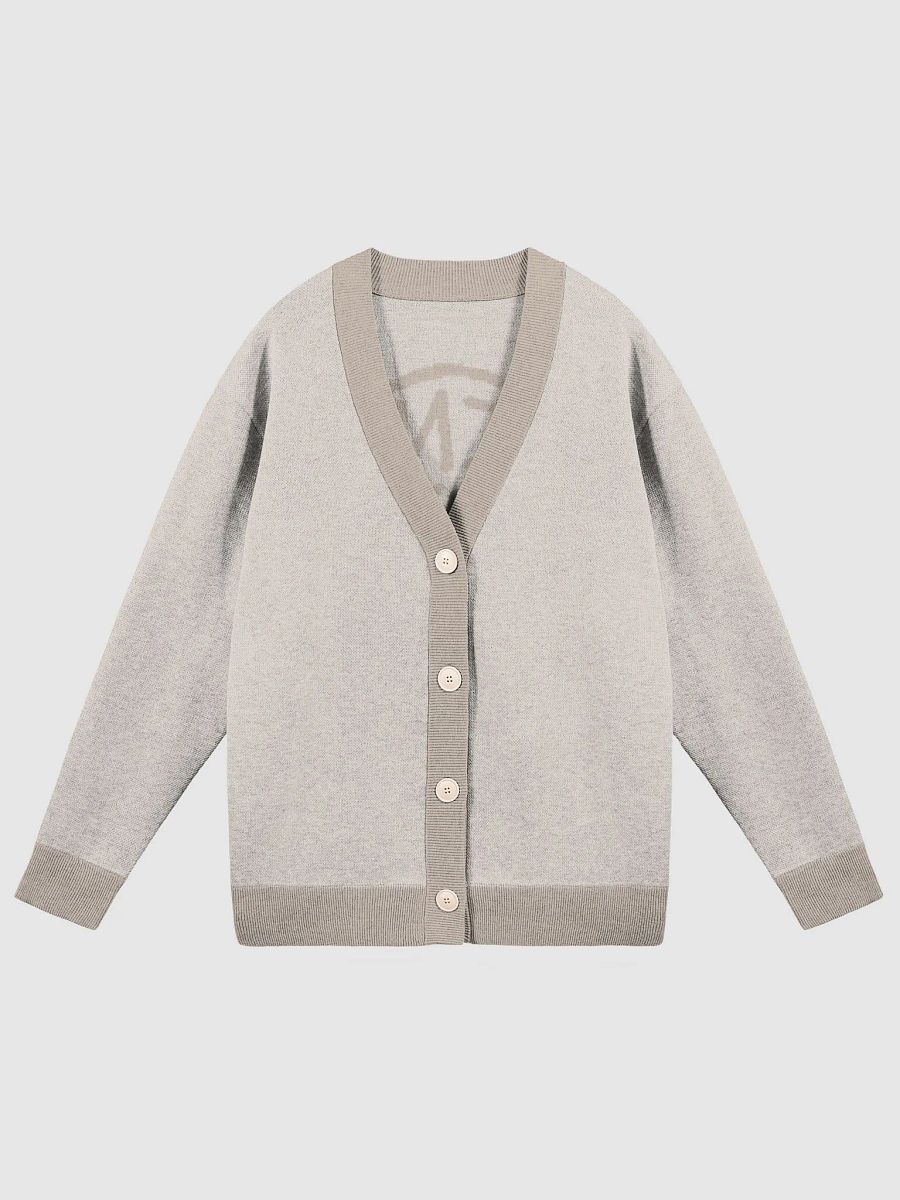 In My Head (lg. design, tan) knitwear cardigan product image (3)