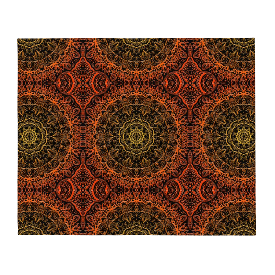 Mandala Dreams Throw Blanket product image (2)