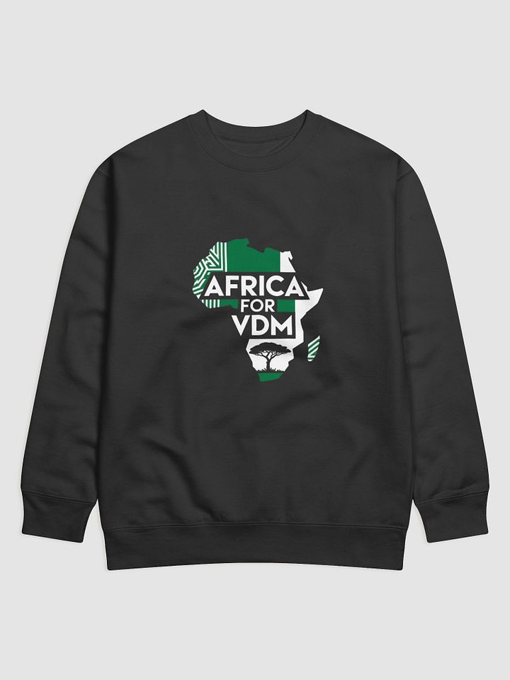 Africa for VDM Nigeria Naija Flag Ratel Very Dark Man Sweatshirt product image (1)