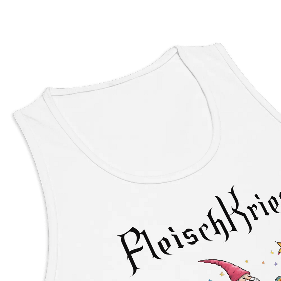 Gnomes White Muscle T product image (5)