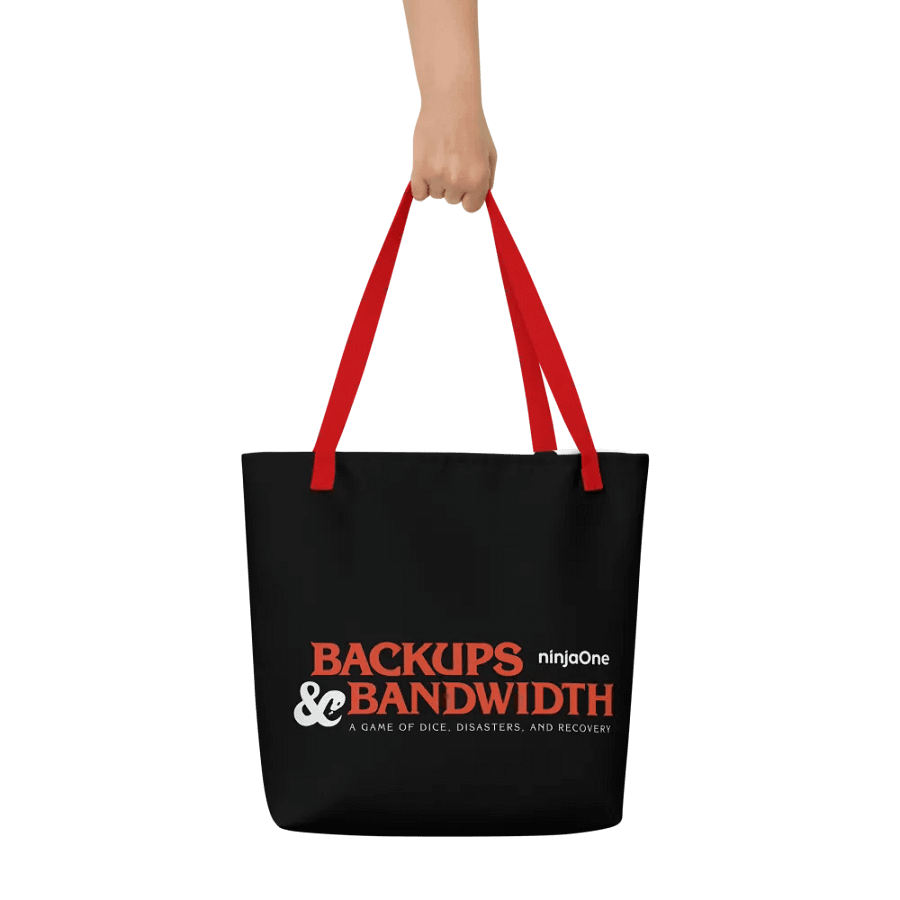 NinjaOne Backups & Bandwidth 2023 - Tote Bag product image (16)