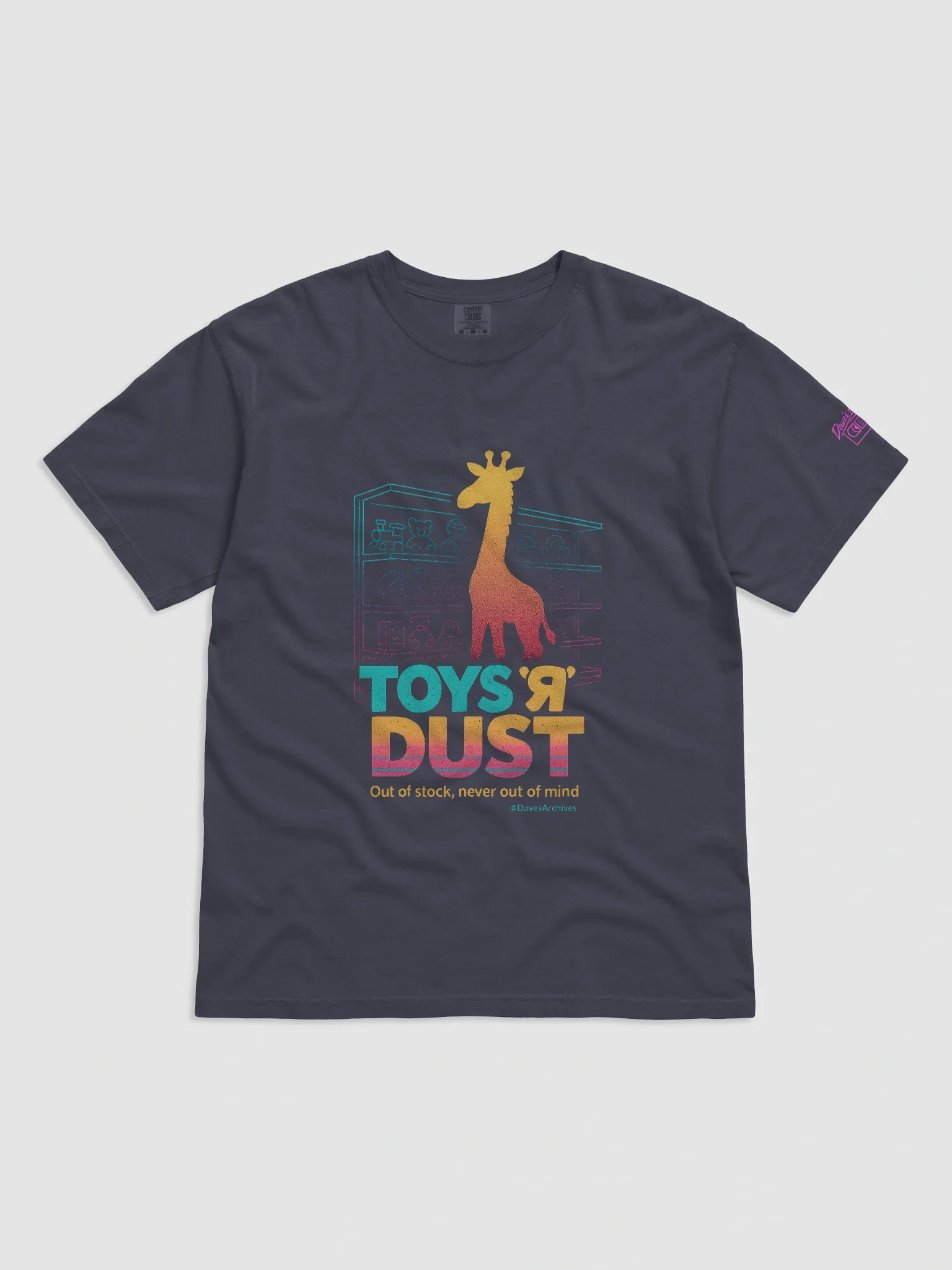 ‘TOYS ’Я’ DUST’ NOSTALGIA TEE – Aisles of Broken Dreams! product image (1)