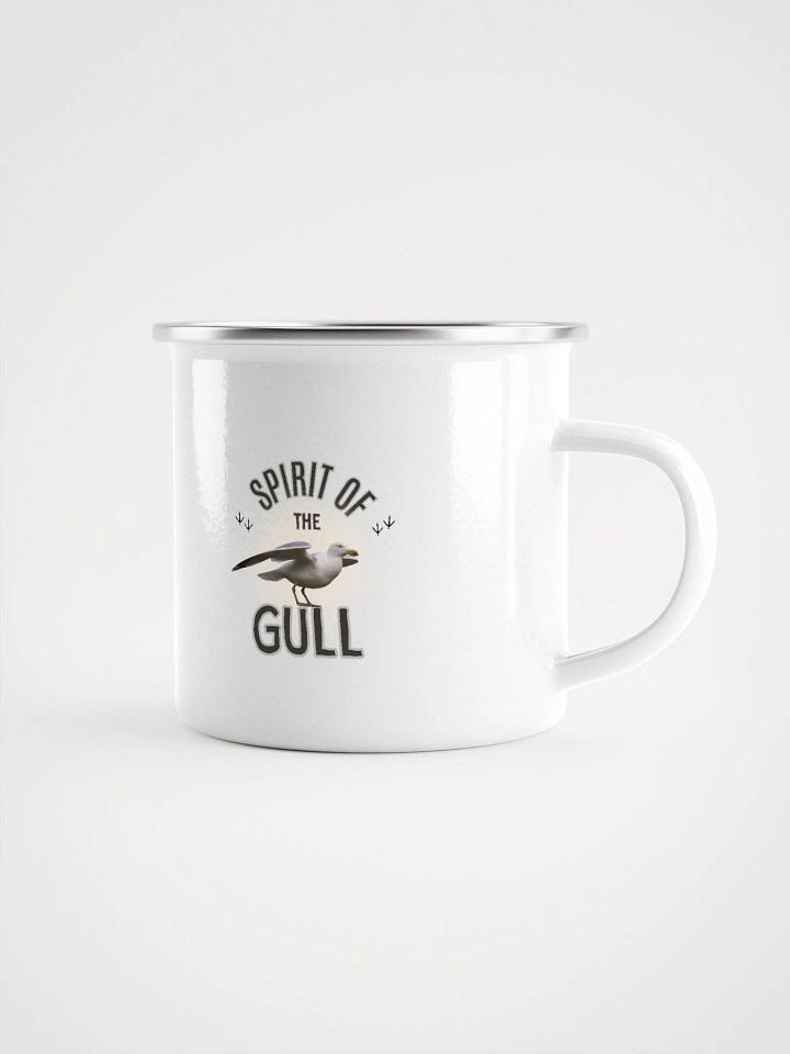 Spirit of the Gull Enamel Mug product image (1)