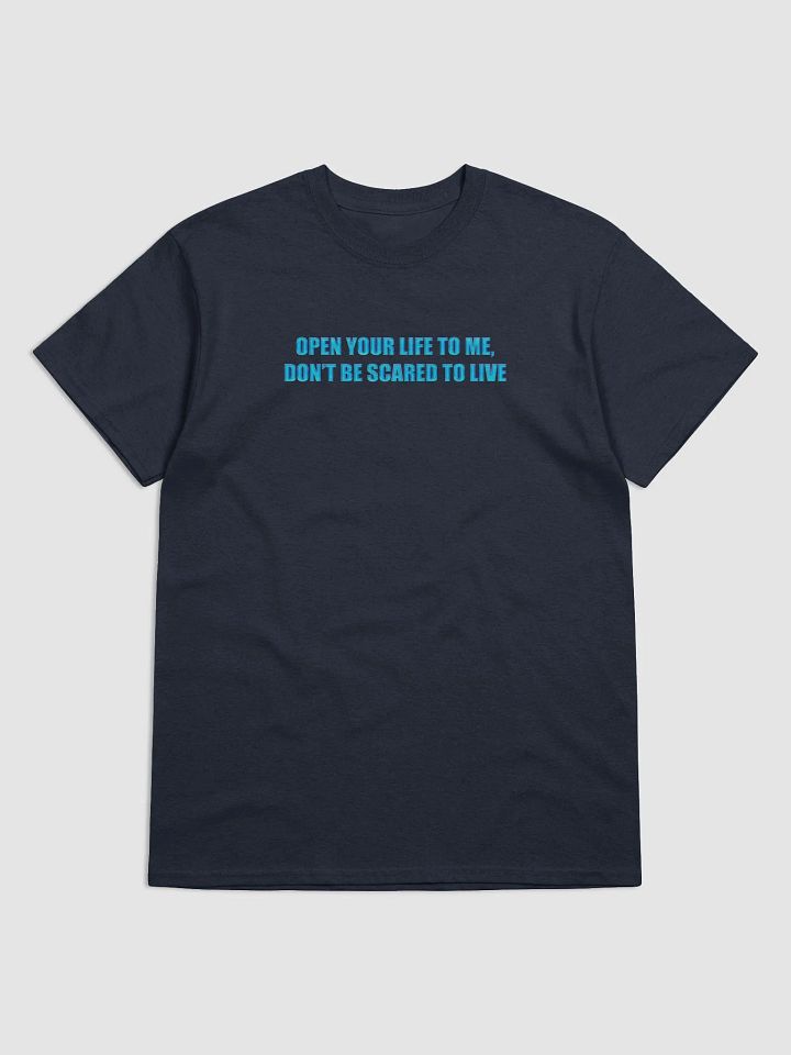 Open Your Life to Me, Don't Be Scared to Live T-Shirt product image (43)
