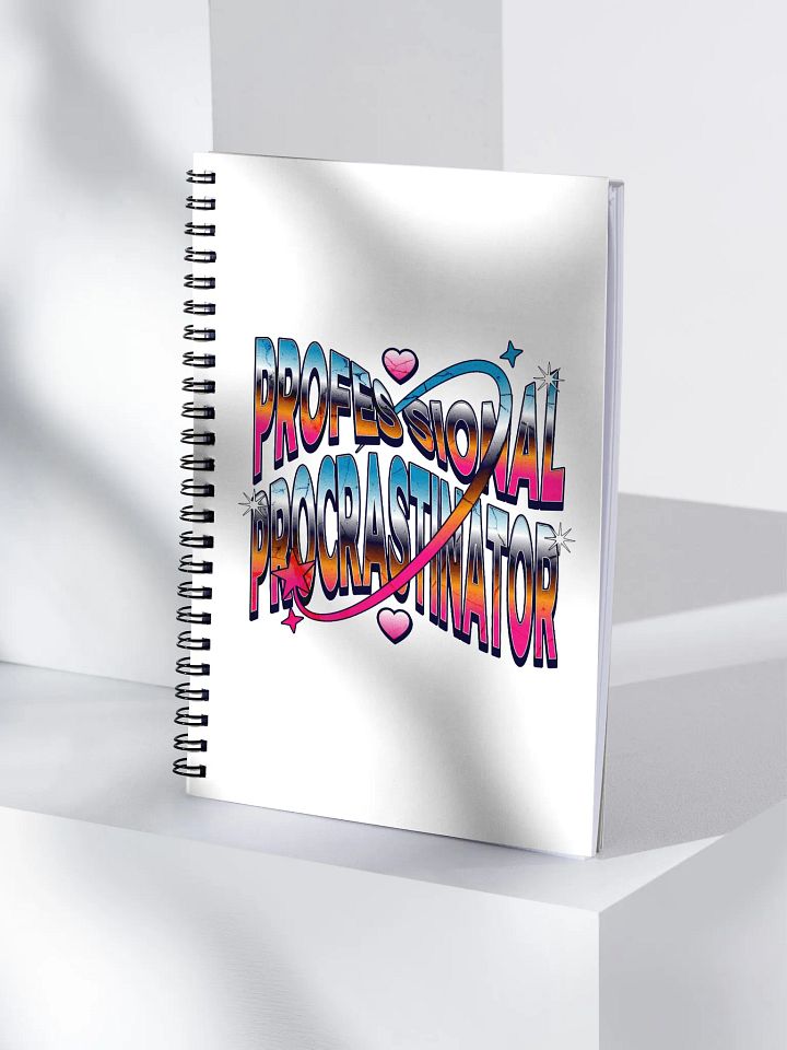 Professional Procrastinator Spiral Notebook product image (1)