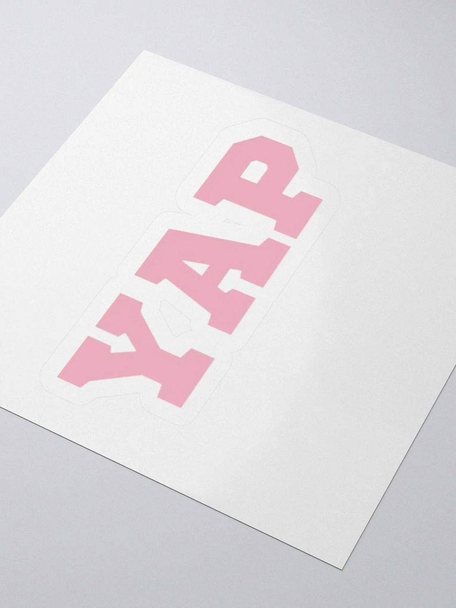 YAP sticker product image (3)